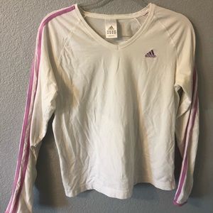 Pretty rose pink Adidas long sleeve